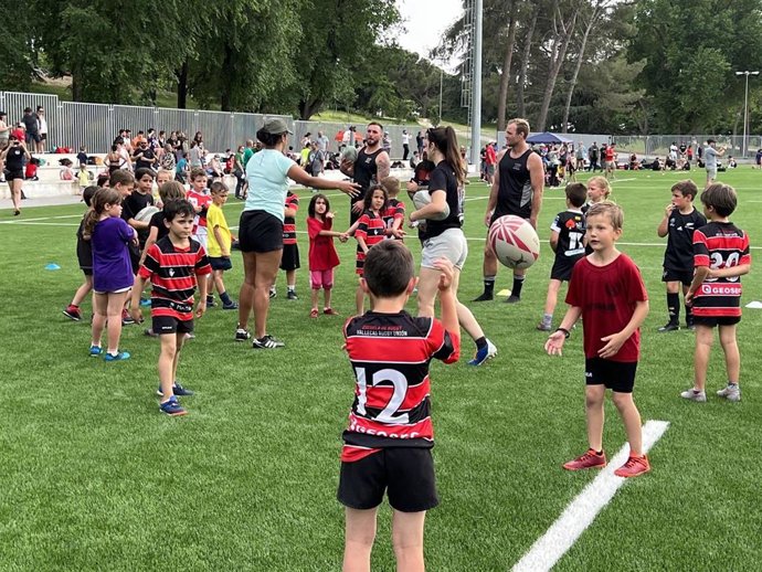 Los Classic All Blacks imparten un clinic en Madrid