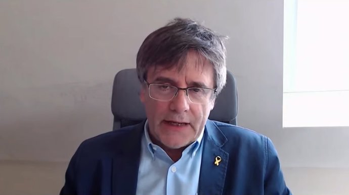 El expresidente de la Generalitat y presidente del Consell per la República, Carles Puigdemont