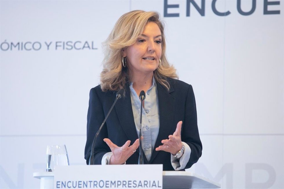 La presidenta del PP de Asturias, Teresa Mallada, en una imagen de archivo.