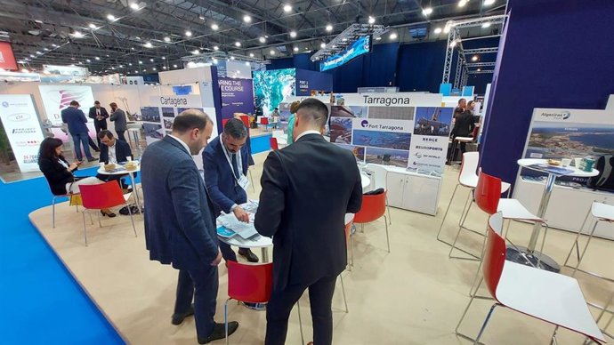 Estand del Port de Tarragona a Breakbulk Europe 2022