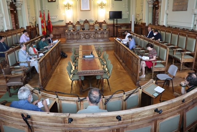 Imagen de la reunión del Consejo de Administración de AUVASA