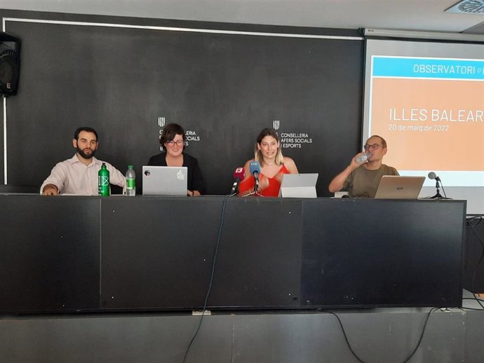 Presentación de los datos sobre emancipación de jóvenes en el primer semestre de 2021 en Baleares.
