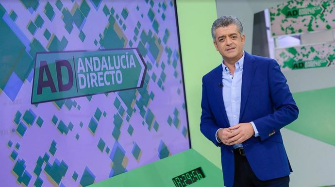 El presentador de Andalucía Directo Modesto Barragán