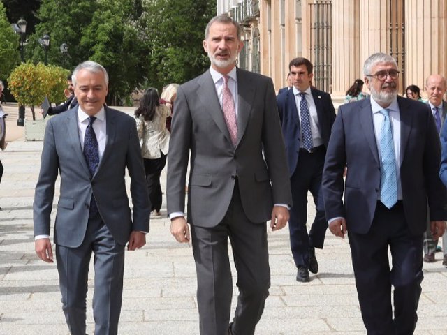 El Rey Felipe ha cumplido con su agenda institucional tras la vuelta del Emérito a nuestro país