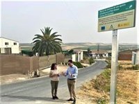 La Junta realiza una visita técnica a las obras del Camino de Córdoba en Fernán Núñez