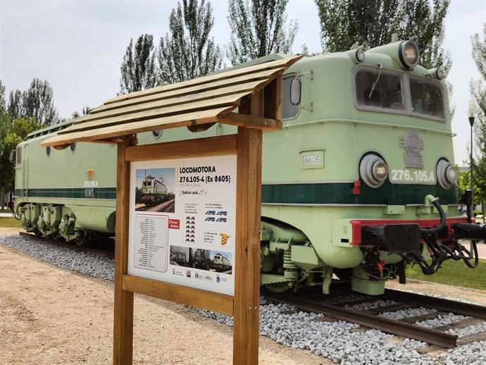 Museo del tren en Fuenlabrada.