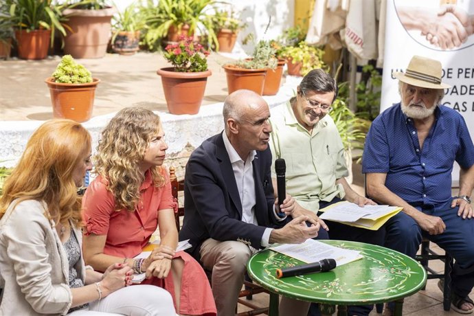 Presentación del ciclo flamenco 'Peñas de guardia'.