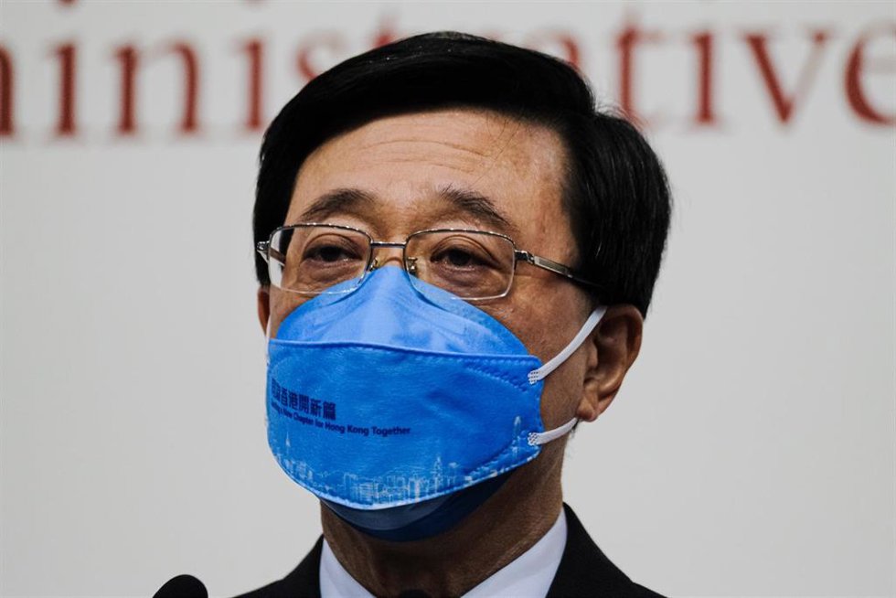 El jefe de Gobierno electo de Hong Kong, John Lee.