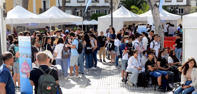 Más de 400 jóvenes participan en la primera jornada del ¡Cuánto Talento! de Las Palmas de Gran Canaria