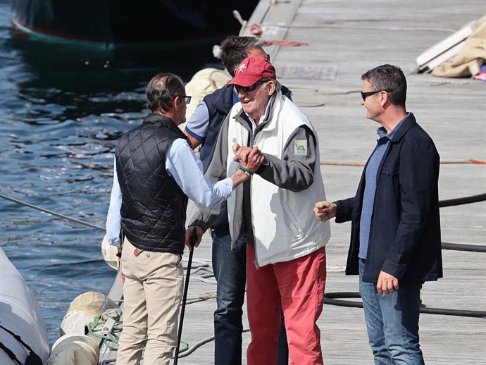 DON JUAN CARLOS I EN EL CLUB NÁUTICO DE SANXENSO