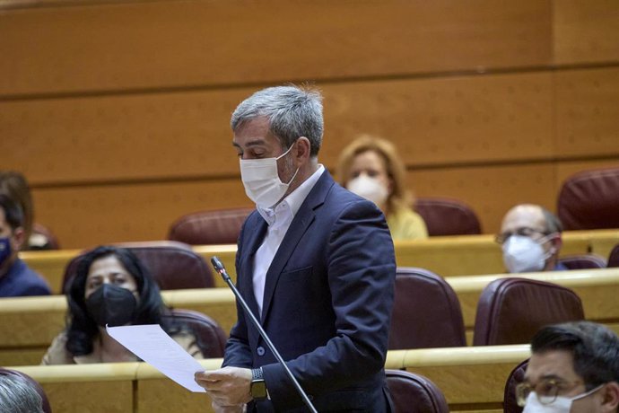 Archivo - El senador de Coalición Canaria Fernando Clavijo Batlle. 