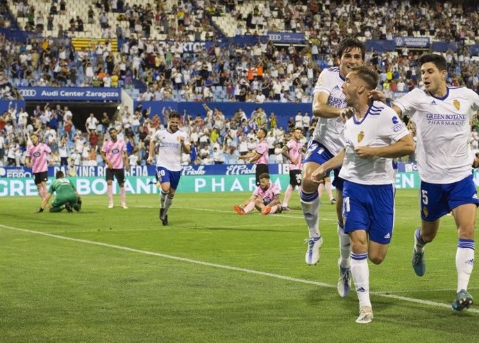 El Zaragoza vence al Lugo en casa en la jornad 41 de la Liga SmartBank