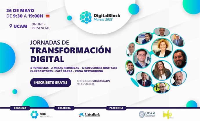 Cartel del Digital Block Murcia 2022