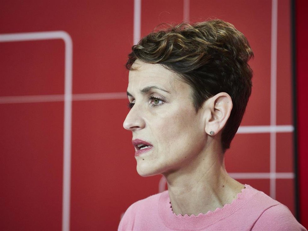 Archivo - La secretaria general del PSN y presidenta del Gobierno de Navarra, María Chivite, en una imagen de archivo.