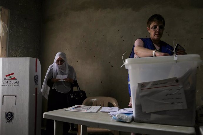 Imagen de archivo de las elecciones en Líbano 