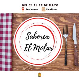 Cartel de Saborea El Molar