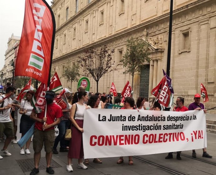 Fwd: [Nota De Prensa + Foto] El Personal De Las Fundaciones Públicas De Investigación Exige Respeto Y Se Moviliza Contra La Precariedad En El Empleo