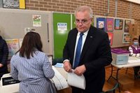 Las primeras proyecciones de las elecciones de Australia apuntan a la derrota del primer ministro del país