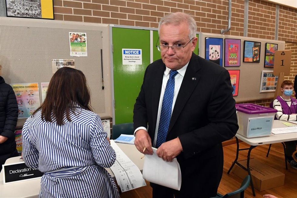 El primer ministro de Australia, Scott Morrison 