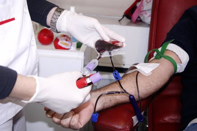 Donante de sangre del ICHH