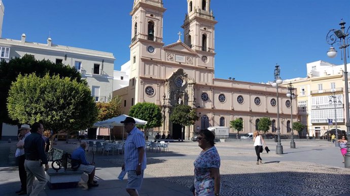Archivo - Plaza San Antonio en Cádiz
