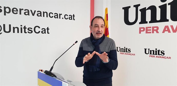 Archivo - El secretario general de Units per Avanar, Ramon Espadaler