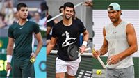 Nadal, Alcaraz y Djokovic, tres mosqueteros en busca de su Copa