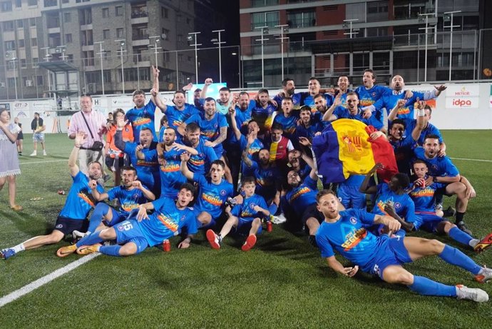 El Andorra asciende por primera vez en su historia a Primera División
