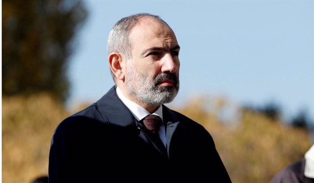 Archivo - El primer ministro de Armenia, Nikol Pashinián.