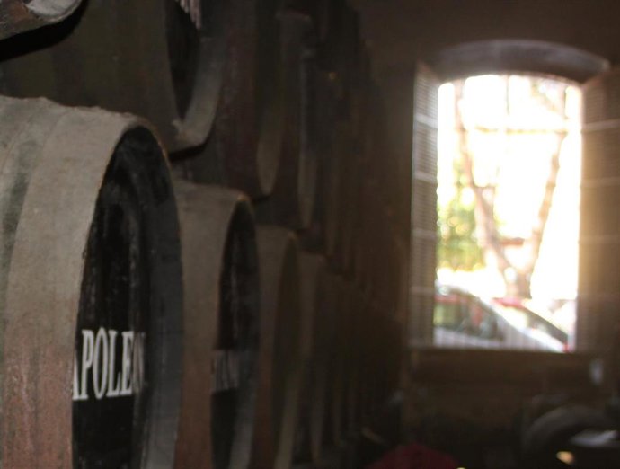 Imagen de una bodega de la provincia de Cádiz.