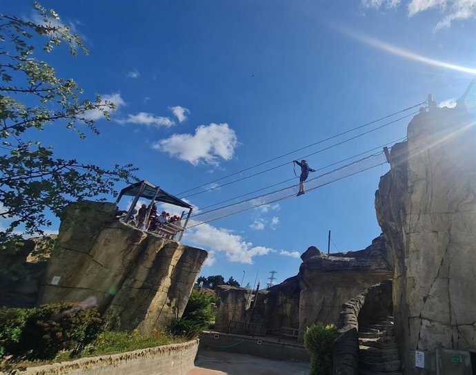 Instalaciones de la Roca donde se ha desarrollado el programa de la Fundación Eusebio Sacristán.