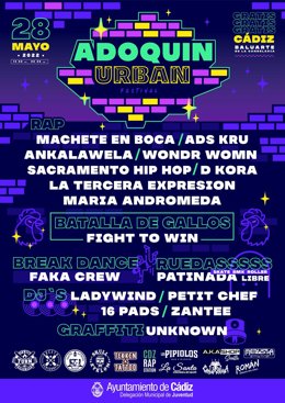 Cartel del Adoquín Urban Festival.