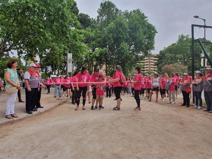 Repollés ha participado en la Marcha por la Salud de AMAC GEMA.