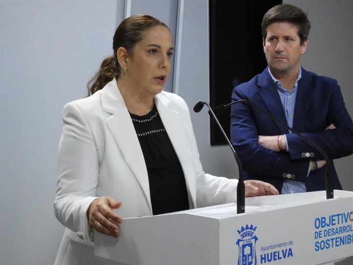 Noelia Álvarez, viceportavoz del grupo municipal de Cs en el Ayuntamiento de Huelva