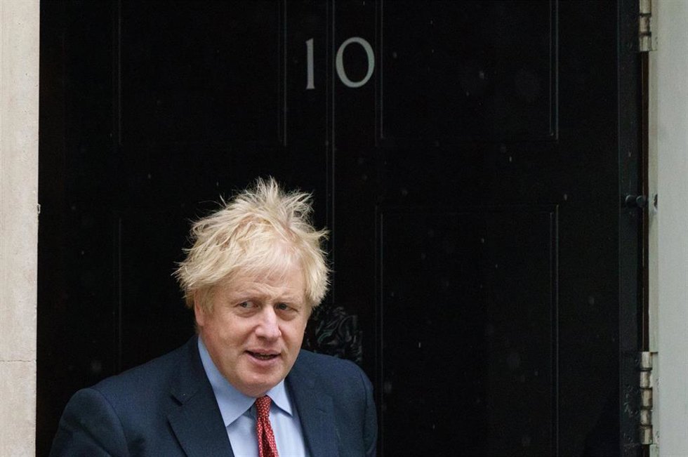 El primer ministro de Reino Unido, Boris Johnson