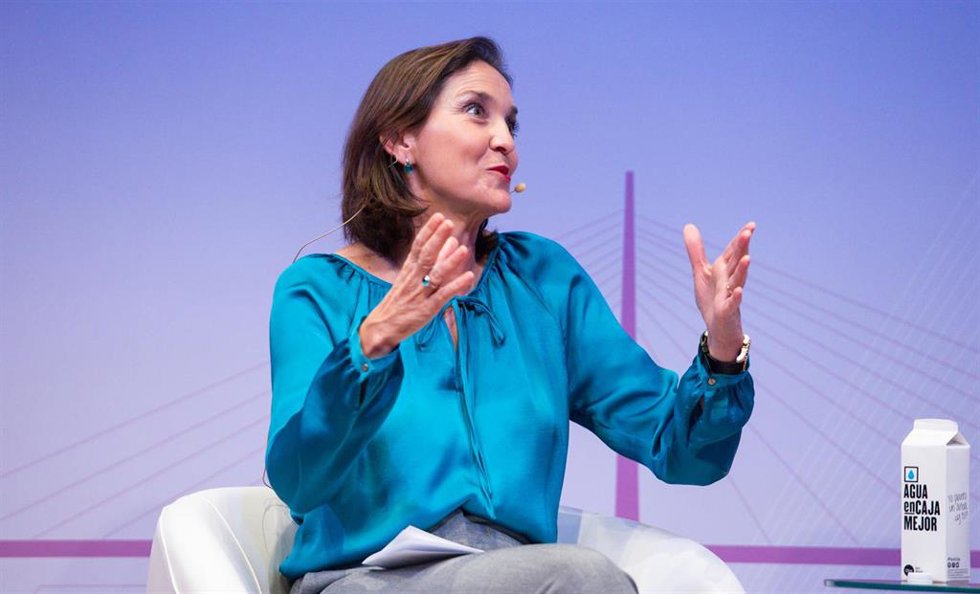La ministra de Industria, Comercio y Turismo, Reyes Maroto