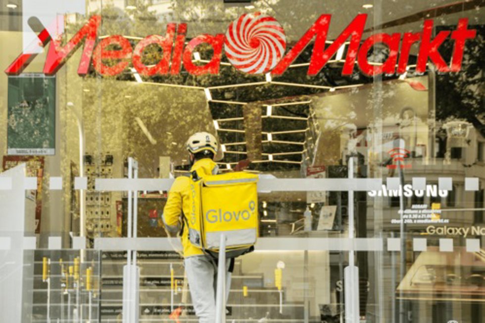 Acuerdo entre MediaMarkt y Glovo