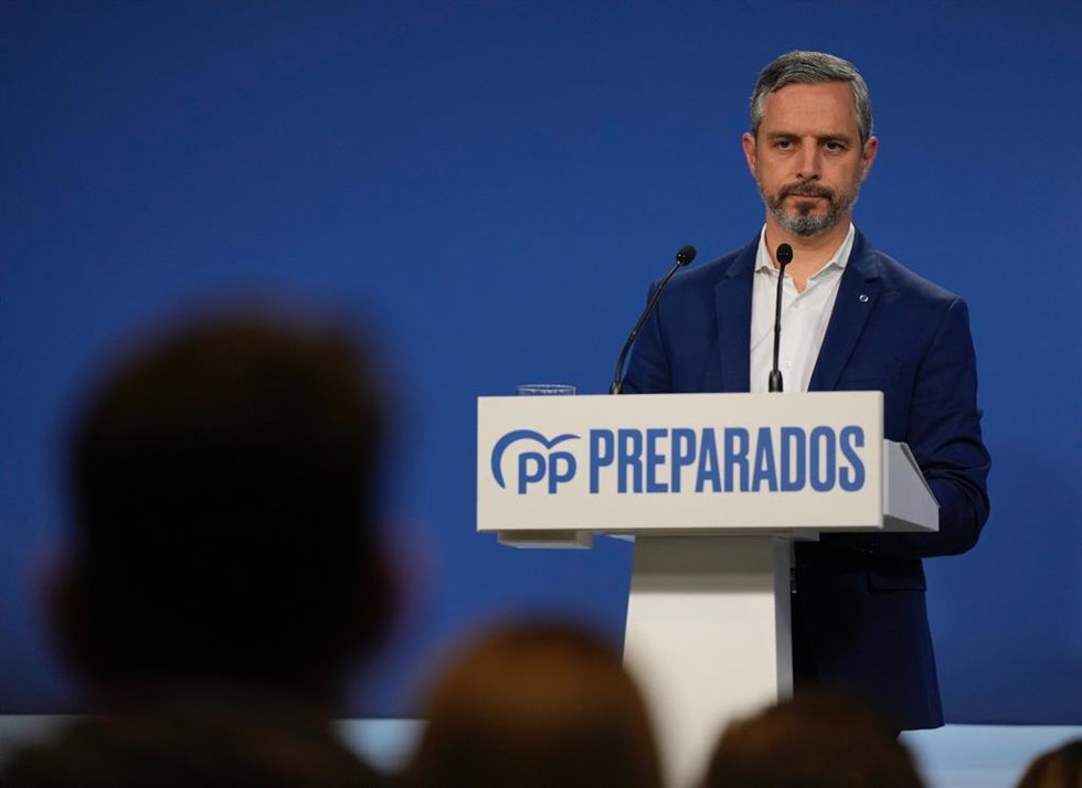 El vicesecretario de Economía del PP, Juan Bravo