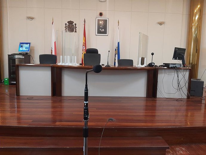 Sala de vistas. Salón de actos Salesas. Audiencia Provincial Cantabria