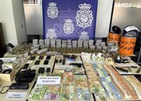 La Policía se incauta de 40 kilos de hachís en una operación con 18 detenidos en Alicante, Castellón y Murcia