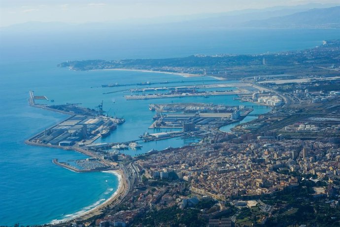 Imatge aria del Port de Tarragona