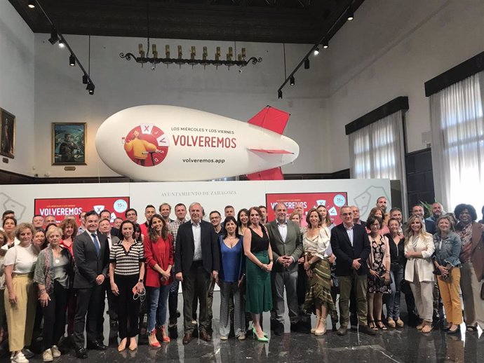 Presentación del III programa de incentivos al consumo en comercios y establecimientos de proximidad, "Volveremos"