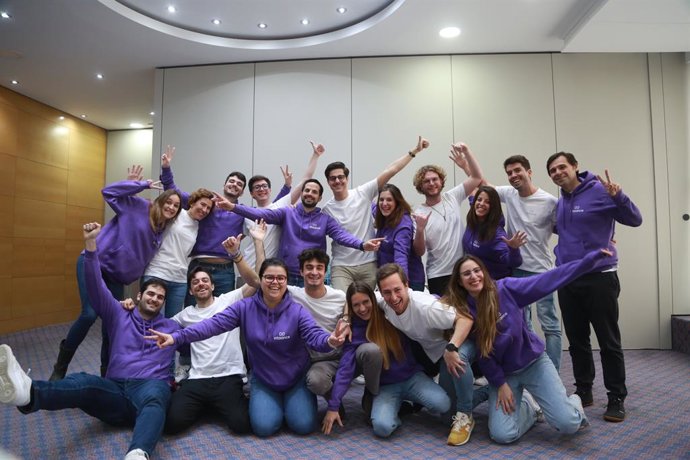 Archivo - Equipo de la insurtech Vitaance en España.