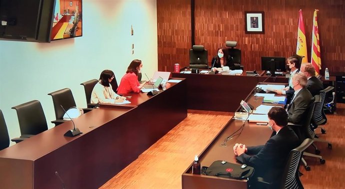 Juicio por la demanda del PDeCAT a Junts, el 23 de mayo de 2022.