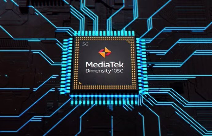 El nuevo 'chipset' Dimensity 1050 de MediaTek.