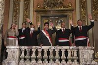 El presidente Castillo toma juramento a cuatro nuevos ministros de Perú