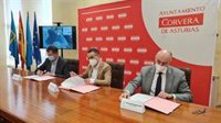 ArcelorMittal cede al Ayuntamiento de Corvera 54.000 m2 de terreno en el entorno del embalse de Trasona