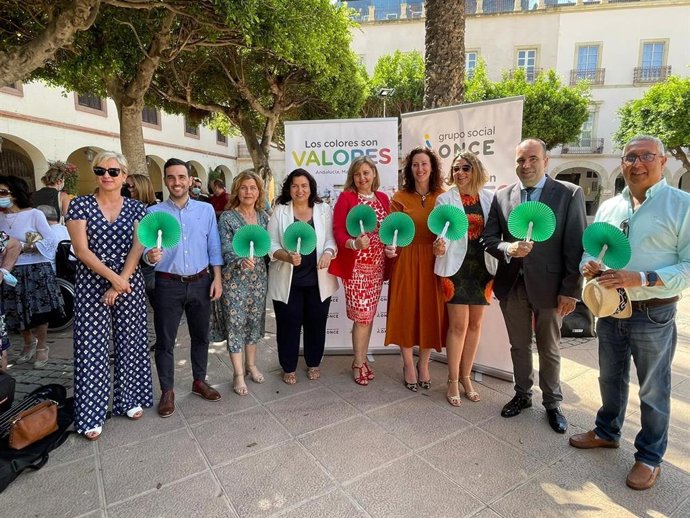 Actos de la ONCE en Almería