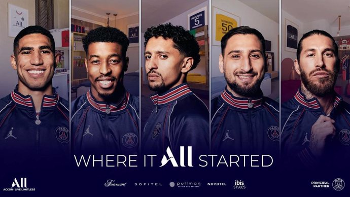 5 Hotel Rooms In Accor Establishments In Paris, Seville, Marrakech, Salerno And So Paulo Will Be Decorated With The Childhood Memories Of Five Paris Saint-Germain Players : Presnel Kimpembe, Sergio Ramos, Achraf Hakimi, Gianluigi Donnarumma And Marquin