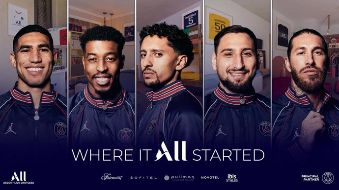 5 Hotel Rooms In Accor Establishments In Paris, Seville, Marrakech, Salerno And So Paulo Will Be Decorated With The Childhood Memories Of Five Paris Saint-Germain Players : Presnel Kimpembe, Sergio Ramos, Achraf Hakimi, Gianluigi Donnarumma And Marquin